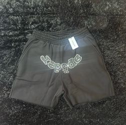 Black Sp5der Shorts