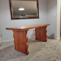 Solid Wood Dining Table 