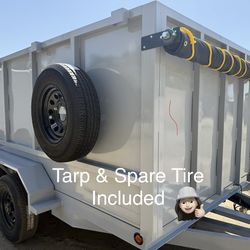 New Hydraulic Dump Trailer 8x4x12