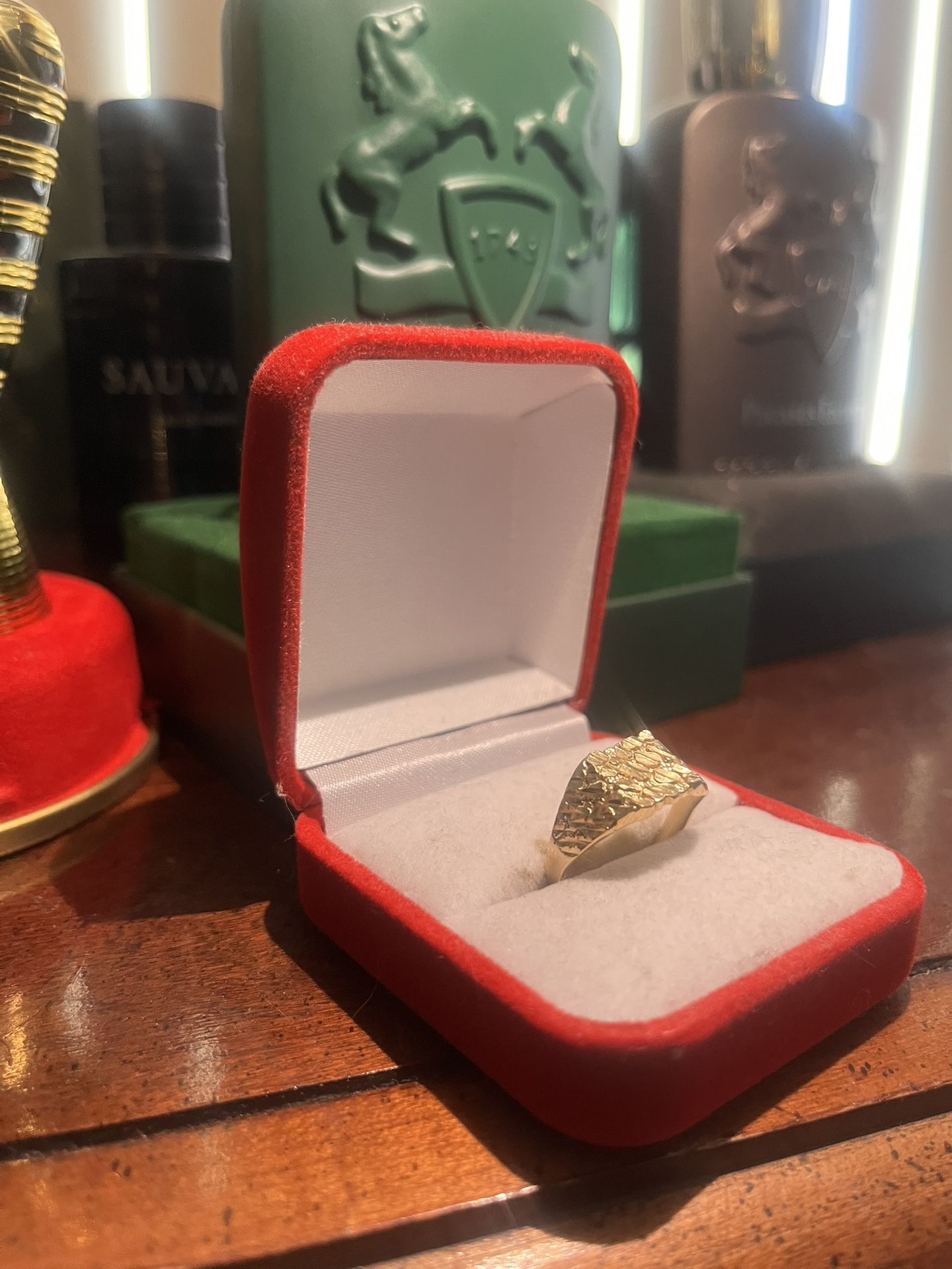 10k Gold Nugget Ring