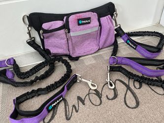 PetAmi Hands-Free Dog Walking Fanny Pack and Waist Belt