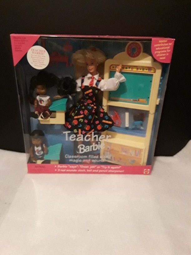 Teacher Barbie Doll