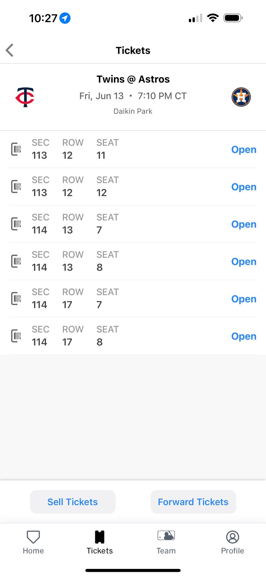 Friday Saturday Sunday Astros Tickets 