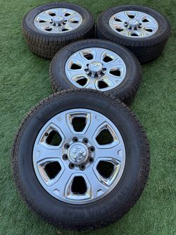 Dodge ram 2500 wheels and tires
