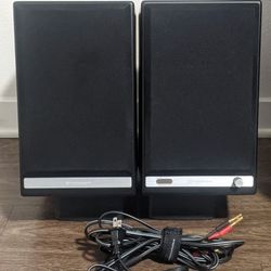 Audioengine HD6 Home Music System Powered Bluetooth Speakers Audiophile Black