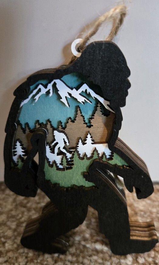 Bigfoot Ornament 