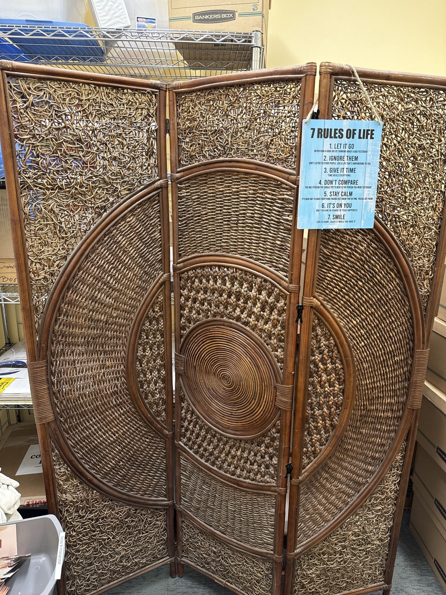Antique Wooden Divider