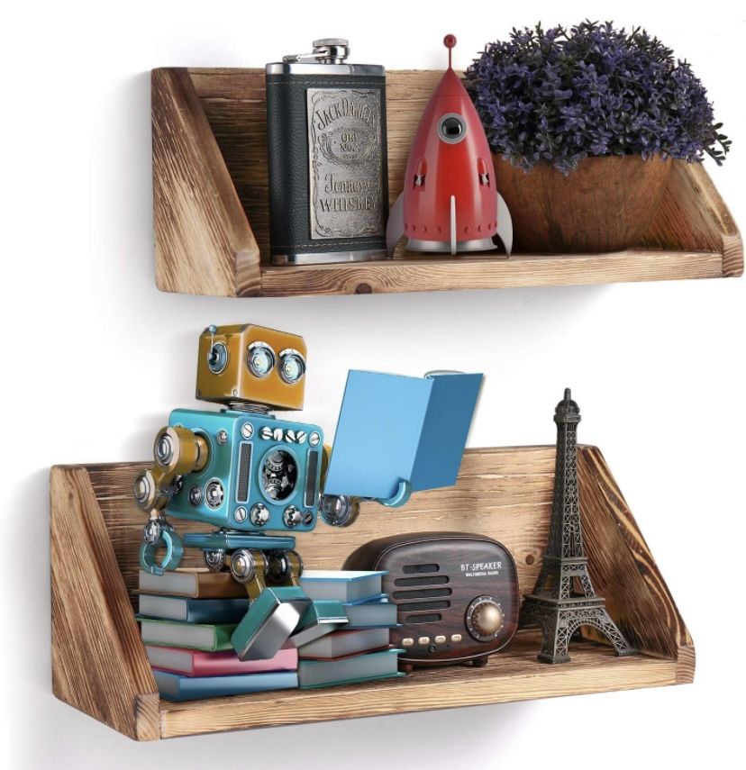 Floating Shelves Wall Mounted 2 PCs Set