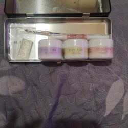 Acrylic Powder Cuticle Oil And Brush