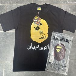 Ovo x Bape tee