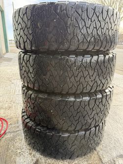 LT275/65R20 10 ply  BFG  KO3  4 used tires 