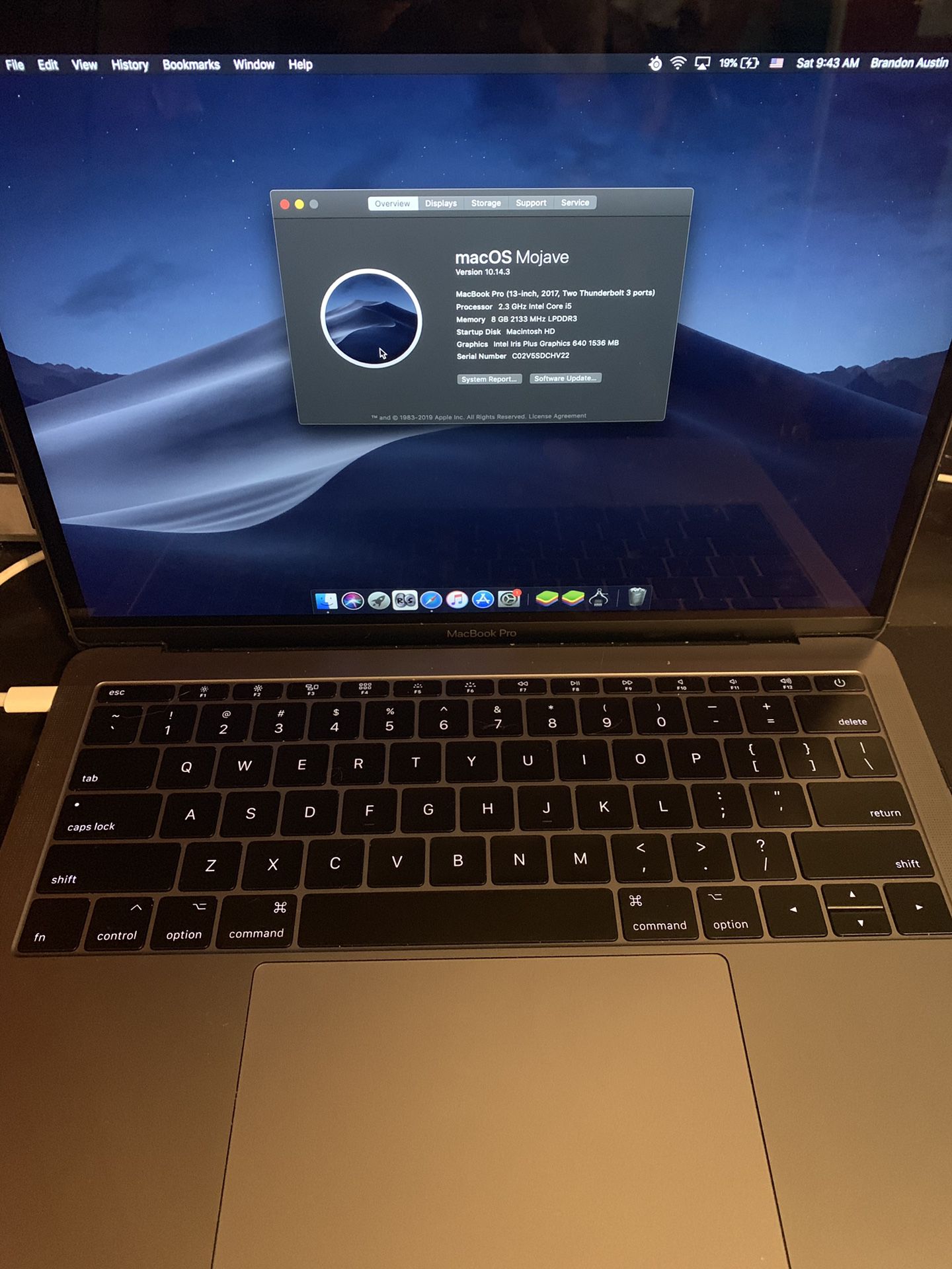 2017 MacBook Pro 13in