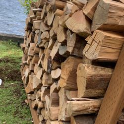 Dry Firewood Pickup Delivery Fir Maple Alder Quarter Half Cords 