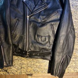 Leather Biker Jacket 