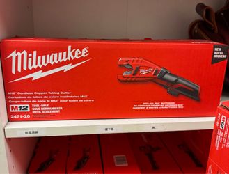 Milwaukee M12 Cordless Copper Tubing Cutter