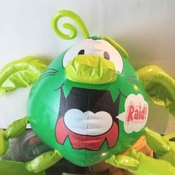 Vintage Raid Blow up Flea Balloon