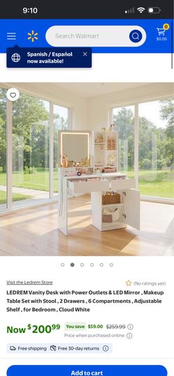 White Vanity