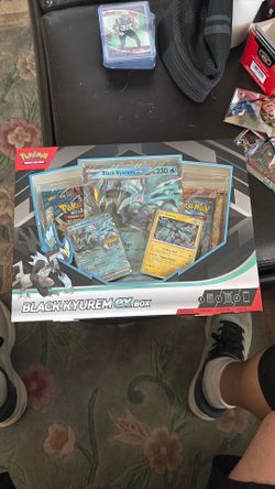 Pokemon Black Kyurem ex Box factory sealed.