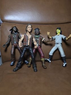 Mezco The Warriors Action Figure Lot of 4 - Swan Cochise Vermin Baseball Furies