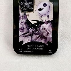 Nightmare Before Christmas Card Deck