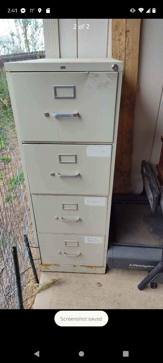 Metal File Cabinet