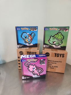 New Mega  Pokémon Pixel Art Legos. Read Description for address and hours