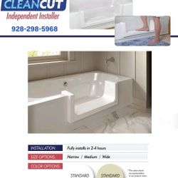 Tub conversion To Step In Shower