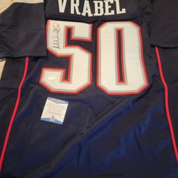 Mike Vrabel Signed New England Patriots Jersey