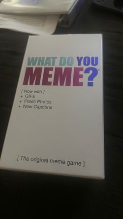 What do you Meme? Brand New Still Sealed