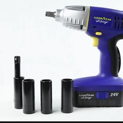 Goodyear 24V Cordless Impact Wrench  Batterie and Charger  