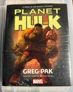 “PLANET HULK” Marvel Graphic Novel HARDCOVER-by Greg Park, BRAND NEW & SEALED!