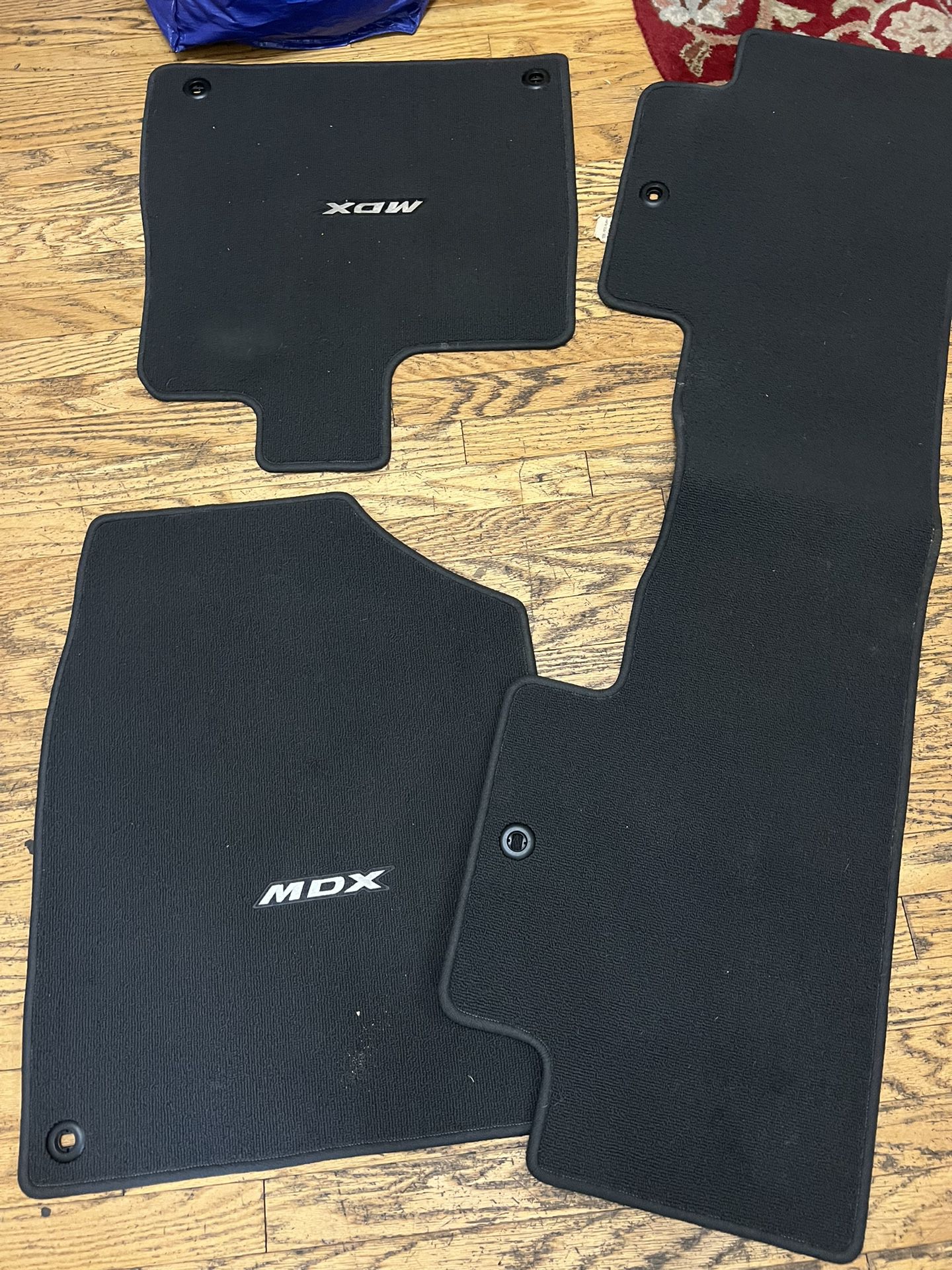 2016 Acura MDX Floor Mats Front And 2nd Row