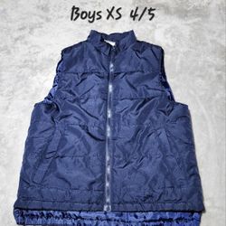 Athletic Works boys puffer vest XS 4/5