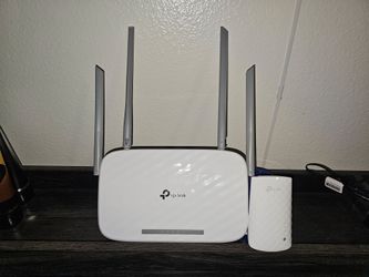 Archer A54 router & RE220 range extender