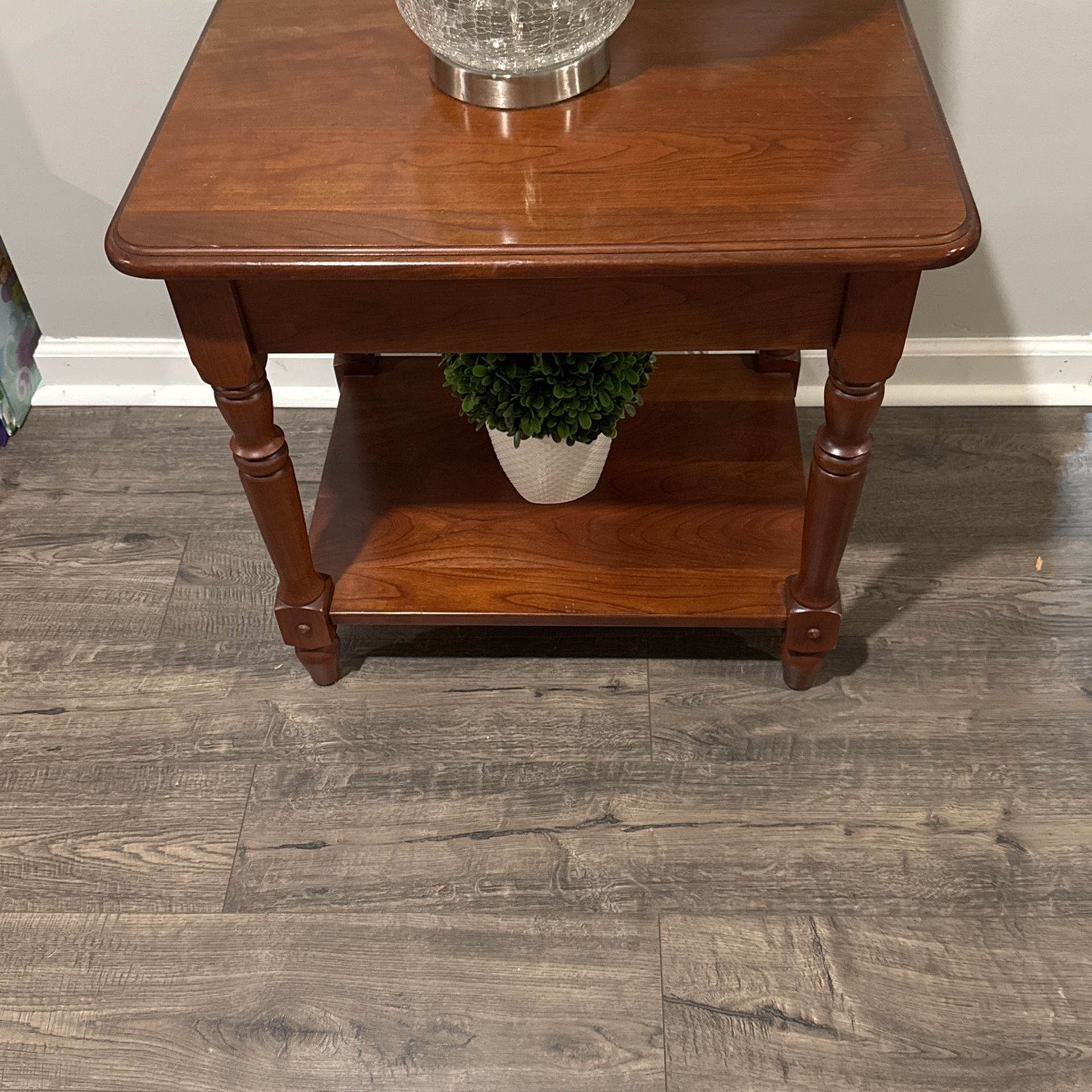 Cherry End Table 