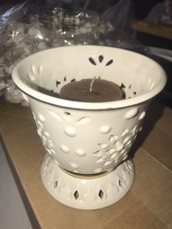 Lenox small candle holder