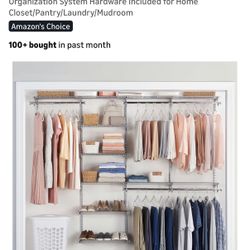 Rubbermaid Custom Closet Kit