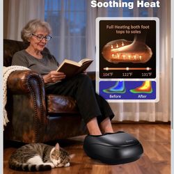 Foot Massager with Heat, Deep-Tissue Massager with Remote Control and Compression