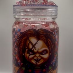 Chucky Horror 20oz Snow Globe Tumbler With Handle