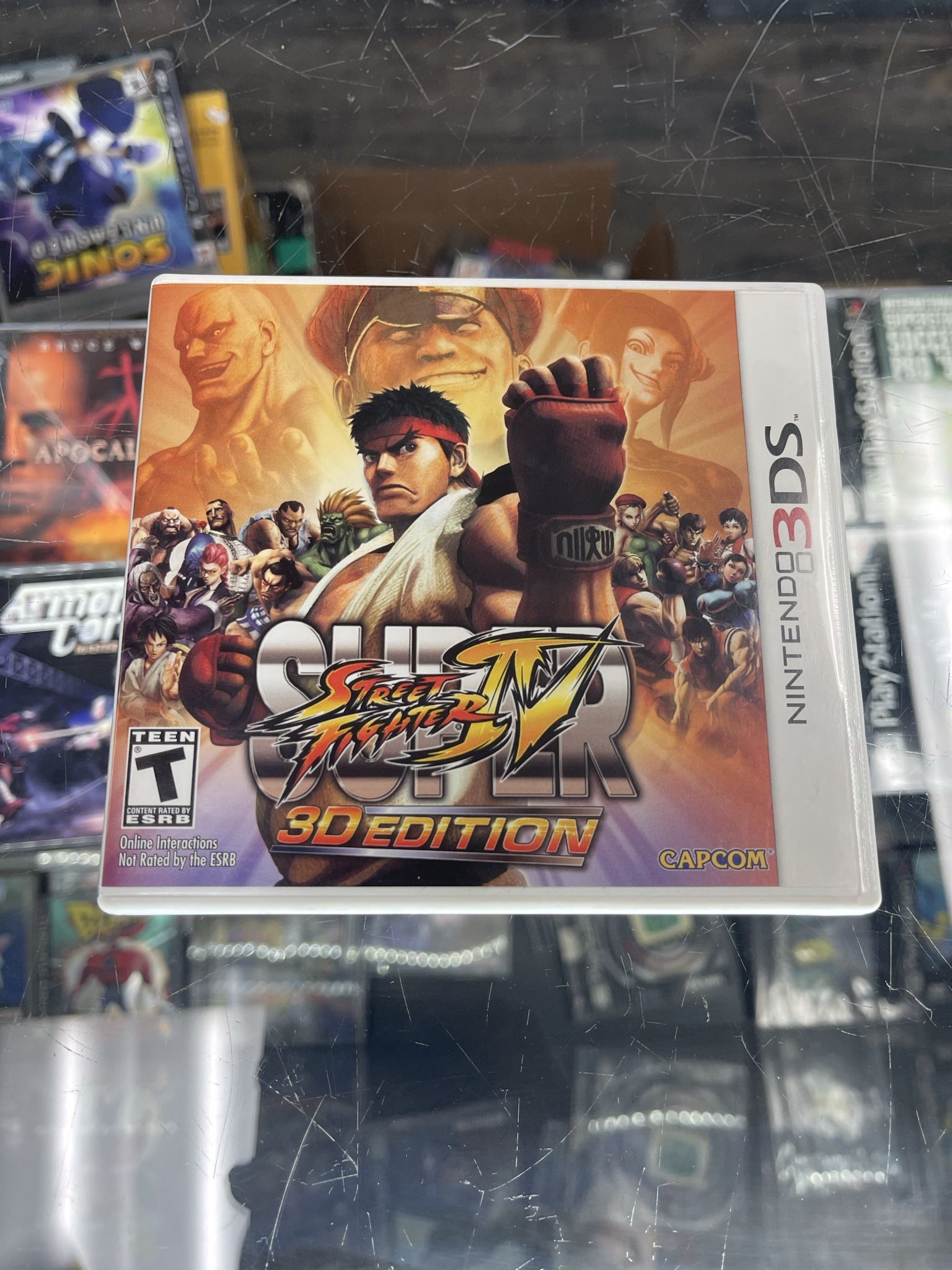 Super Street Fighter 3DS $25-$30 Each Gamehogs 11am-7pm