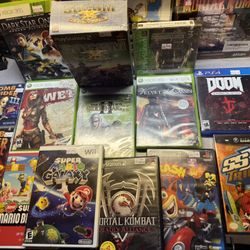 Higher End Video Games Lot