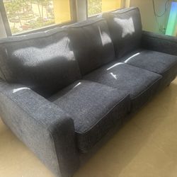 Pull Out Sofa Couch Turns Into Queen Bed