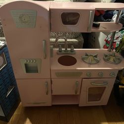 Pink Play Kitchen 