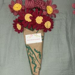 Bouquets. Handmade. Crochet