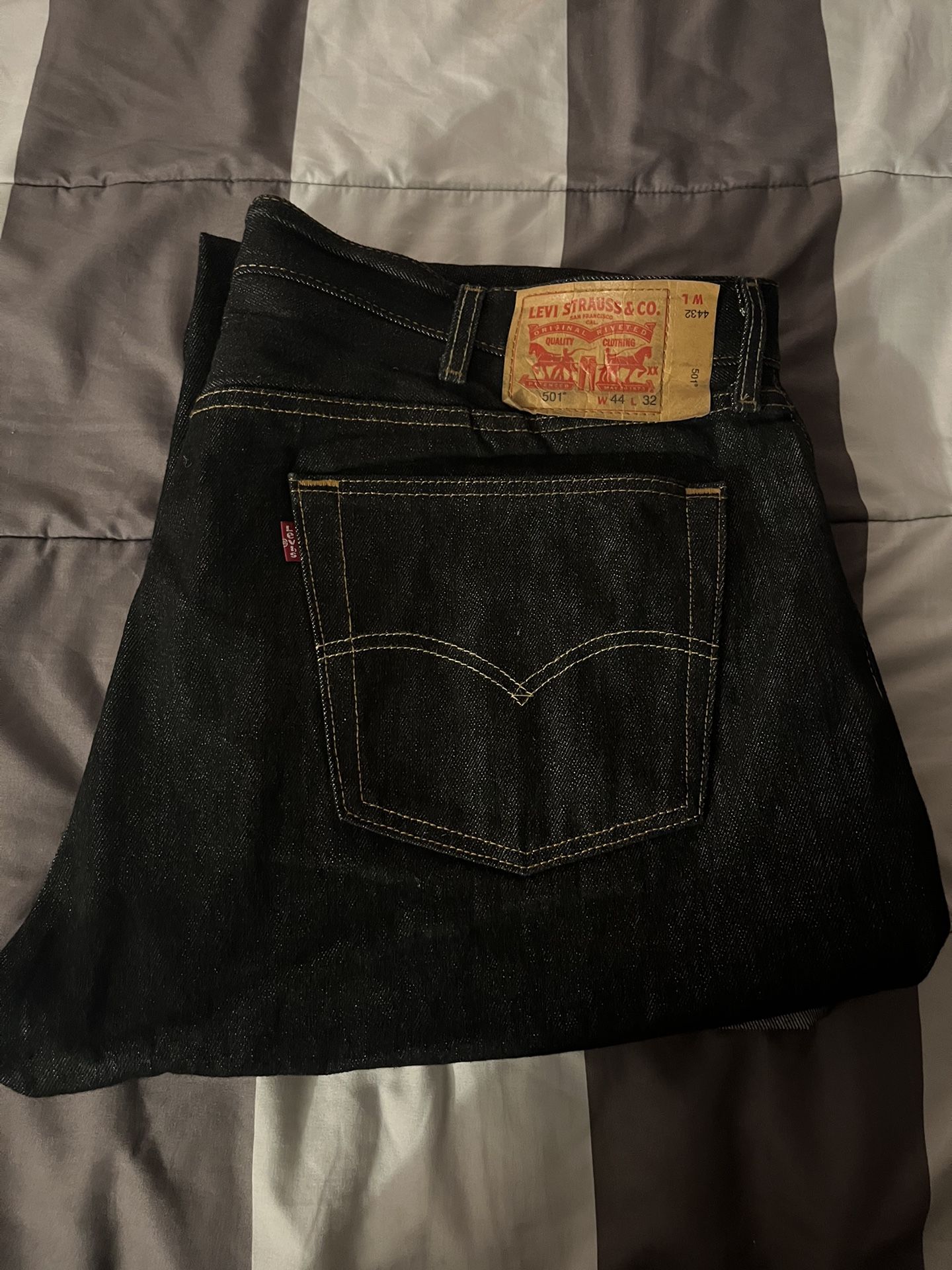 charcoal 501s