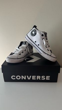 Converse Kids Chuck Taylor all star street leather Mid shoes size US 2