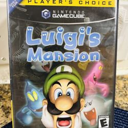 Nintendo Game Cube Game Luigi’ S Mansion.