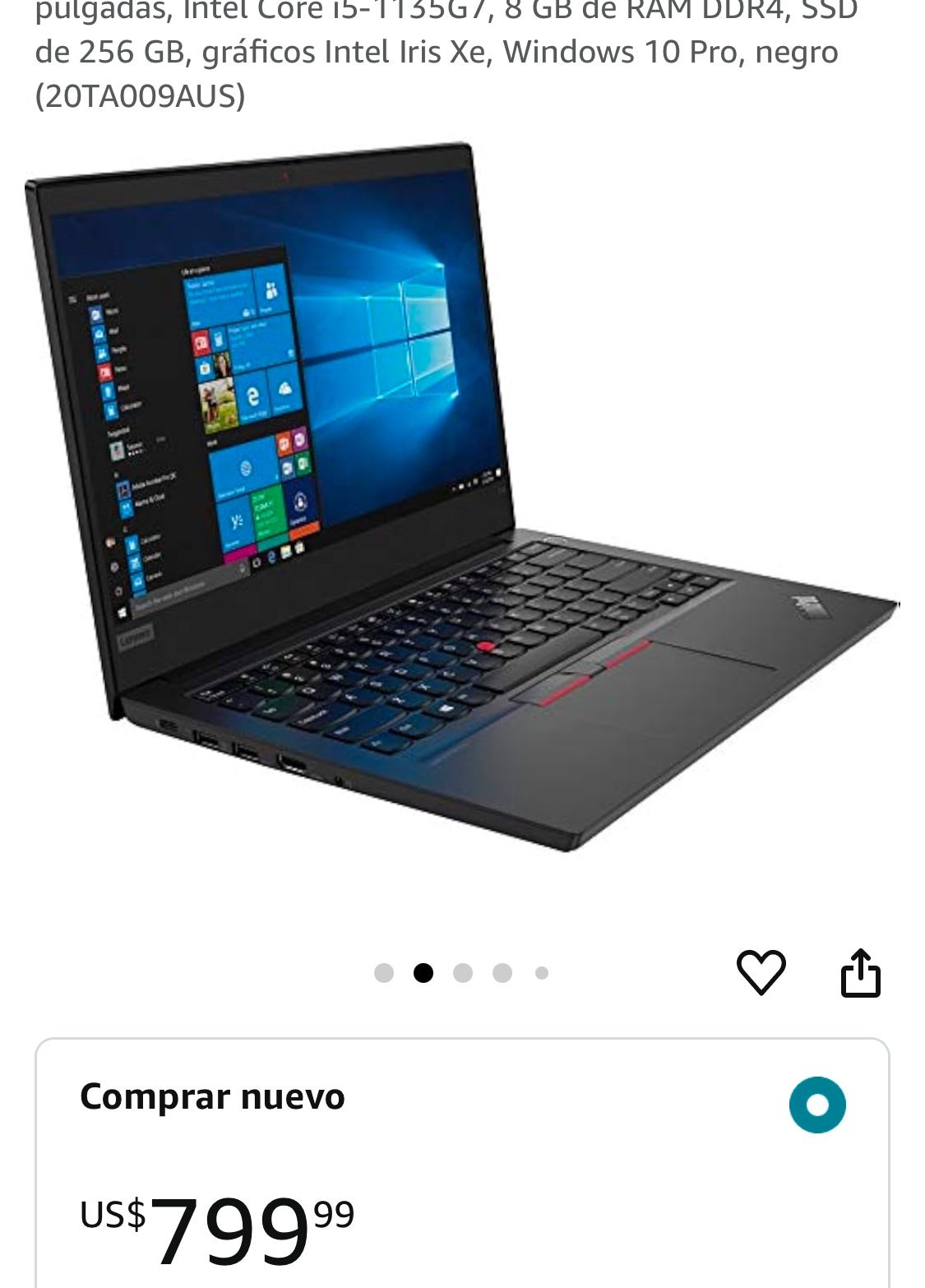 Laptop Lenovo Thinkpad E14 Never Used (New In Box)