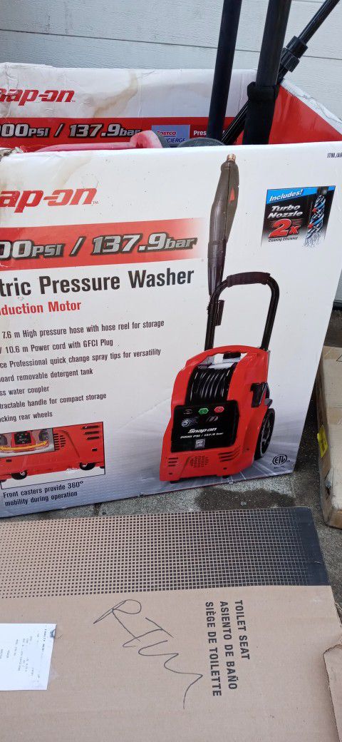 Snap On Electric Pressure Washer 