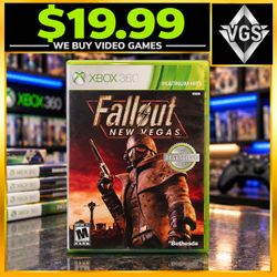 Fallout: New Vegas (2010) Xbox 360. Manual included TESTED